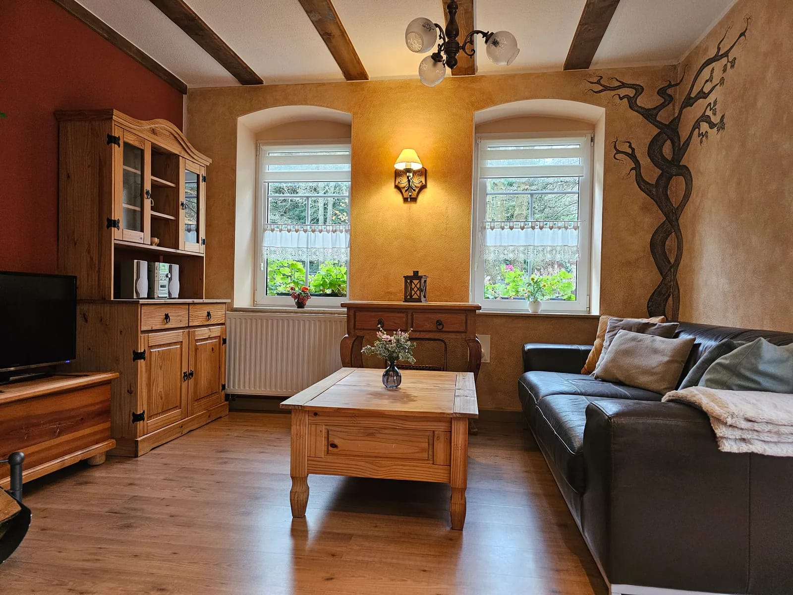 Ferienwohnung 1 — Wohnzimmer