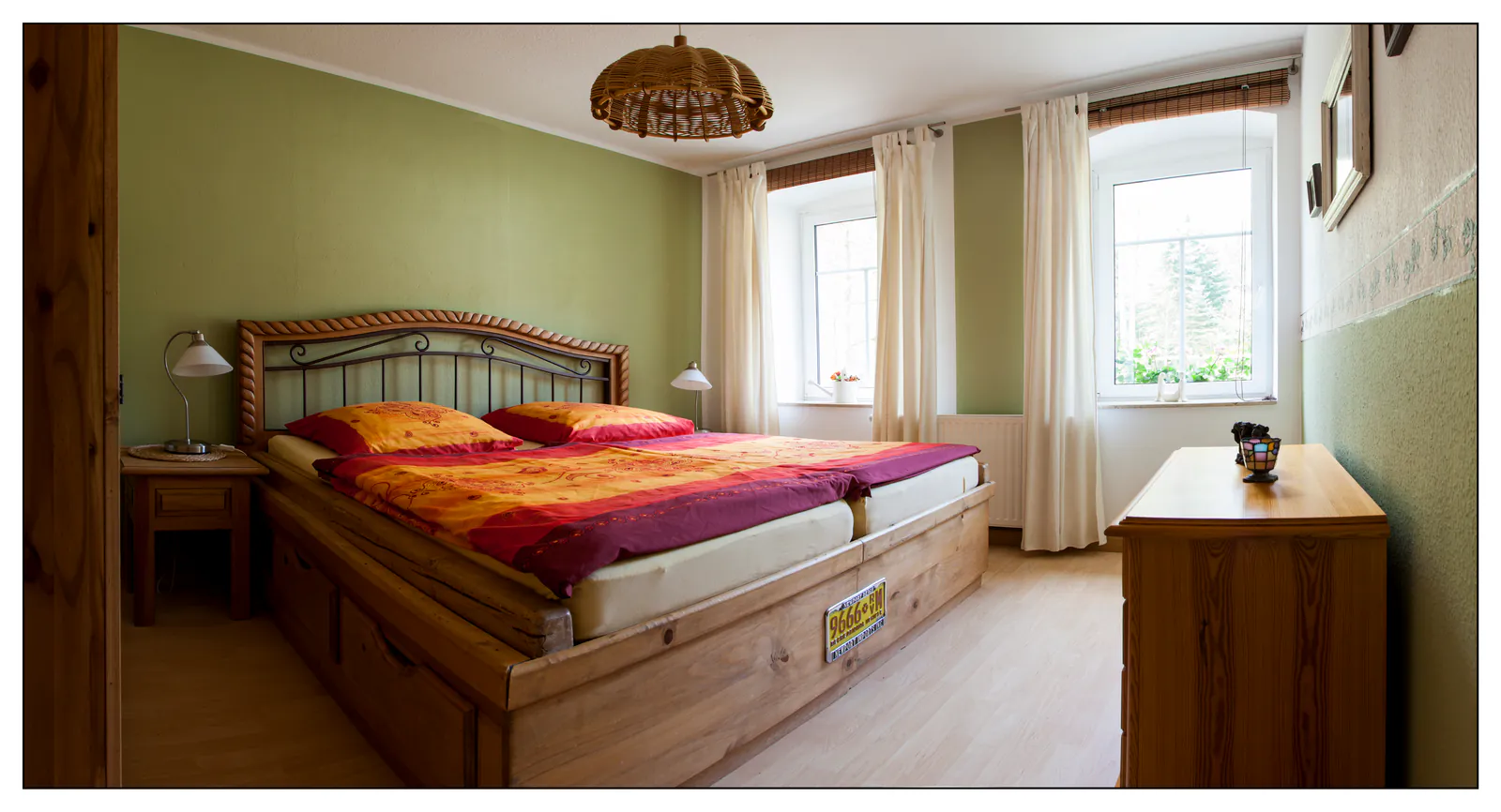 Ferienwohnung 1 — Schlafzimmer