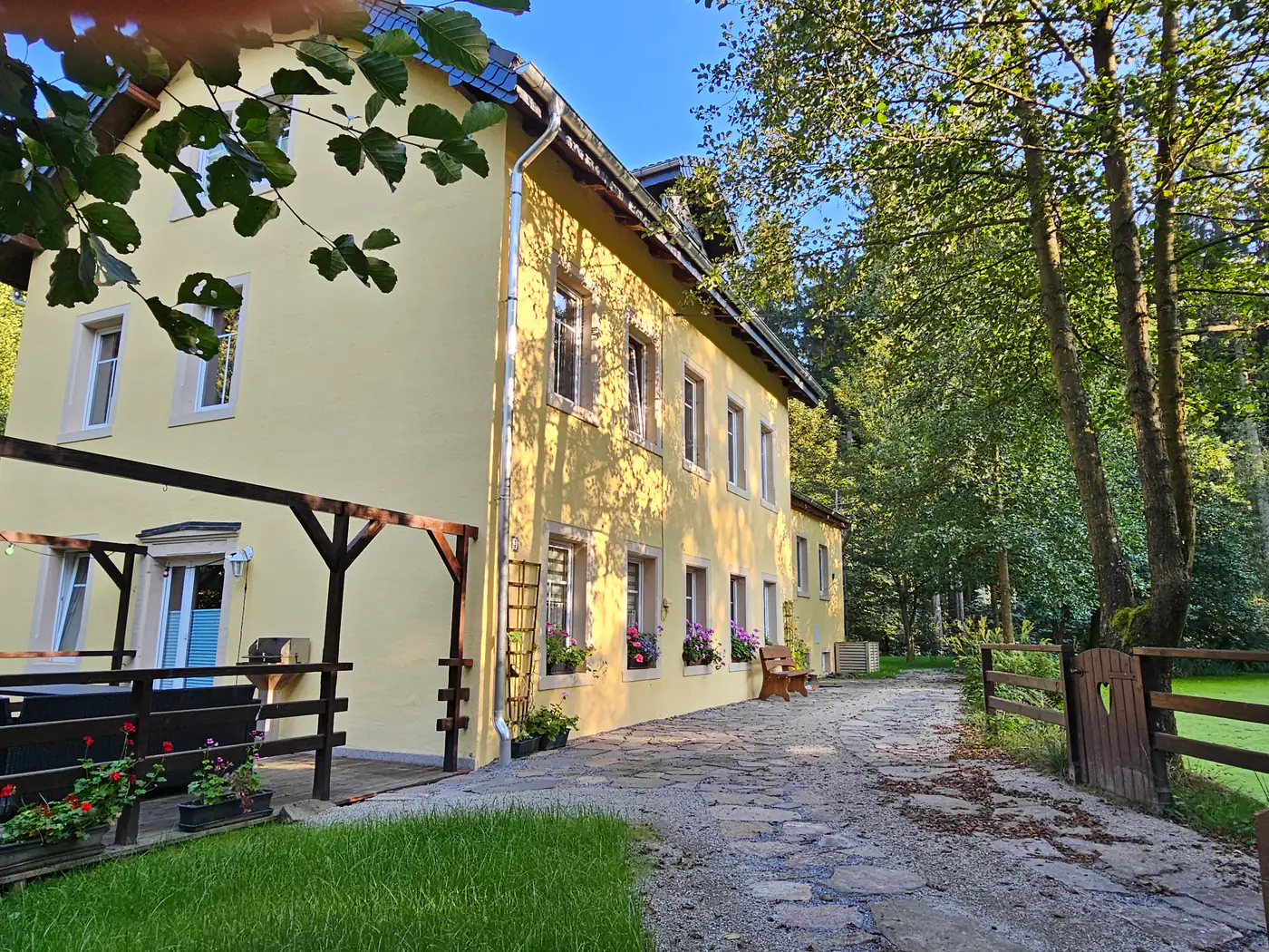 Schwarzmühle — Garten